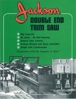Double-end Trim Saw brochure