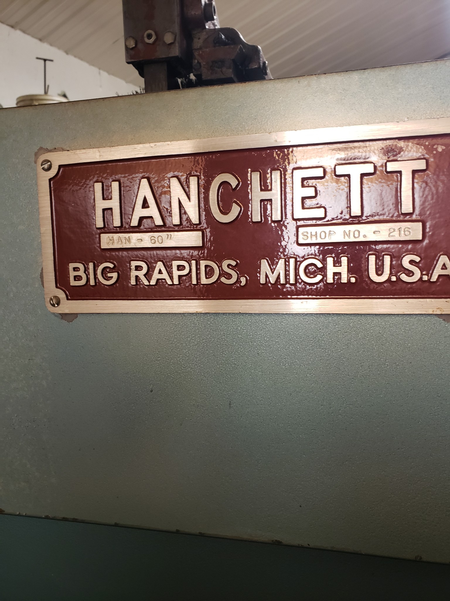 Hanchett Knife Grinder 96 in Minneapolis, MN, USA